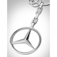 Breloc de chei , Mercedes Supreme, editie de colectie, 9 cm, metal, argintiu