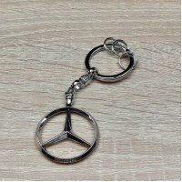 Breloc de chei , Mercedes Supreme, editie de colectie, 9 cm, metal, argintiu Breloc de chei , Mercedes Supreme, editie de colectie, 9 cm, metal, argintiu