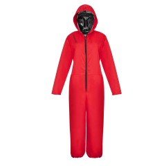 Costum pentru adulti  , Squid Game, model Lider, marimea XXL, rosu