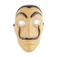 Costum pentru adulti  , La Casa de Papel, marimea XXL, poliester, rosu, masca inclusa