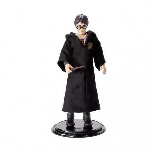 Figurina articulata , Harry Potter, editie de colectie, 18 cm, stativ inclus