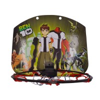 Set mini cos de baschet  , Ben 10 Edition, plastic, minge inclusa