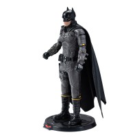 Figurina articulata de colectie Batman, Dark Vengeance, 18 cm, gri, stativ inclus