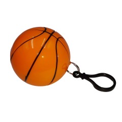 Pelerina de ploaie   , Poncho Basketball, one size, plastic, portocaliu
