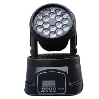 Proiector LED color   , Light Maddness, jocuri de lumini, 70W, 18 surse lumina, negru
