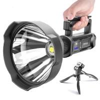 Lanterna LED , Search Master, reincarcabila, 4 moduri iluminare, trepied inclus