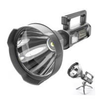 Lanterna LED , Search Master, reincarcabila, 4 moduri iluminare, trepied inclus