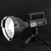 Lanterna LED , Search Master, reincarcabila, 4 moduri iluminare, trepied inclus