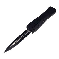 Briceag automat pentru vanatoare Futuristic Blade, PVC, 23 cm, negru Briceag automat pentru vanatoare Futuristic Blade, PVC, 23 cm, negru