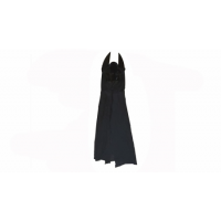 Set costum clasic Batman , 3-5 ani, 100-110 cm, negru si masca LED