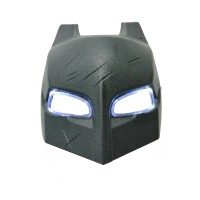 Set costum clasic Batman , 3-5 ani, 100-110 cm, negru si masca LED