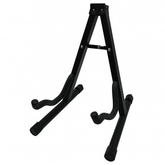 Stativ universal pliabil  pentru chitara, 38 cm, metalic, negru