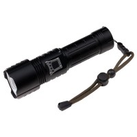 Lanterna de supravietuire , Unmittelbare Rettung, metalica, LED, USB, zoom, negru