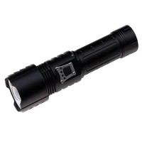 Lanterna de supravietuire , Unmittelbare Rettung, metalica, LED, USB, zoom, negru Lanterna de supravietuire , Unmittelbare Rettung, metalica, LED, USB, zoom, negru
