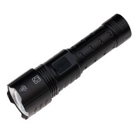 Lanterna de supravietuire , Unmittelbare Rettung, metalica, LED, USB, zoom, negru Lanterna de supravietuire , Unmittelbare Rettung, metalica, LED, USB, zoom, negru