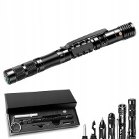 Pix tactic   , Comando Specialist, multifunctional, aluminiu, 13.5 cm, negru