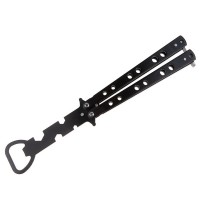 Briceag antrenament Party Opener, deschizator capace, otel inoxidabil, 22.5 cm, negru Briceag antrenament Party Opener, deschizator capace, otel inoxidabil, 22.5 cm, negru