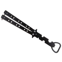 Briceag antrenament Party Opener, deschizator capace, otel inoxidabil, 22.5 cm, negru Briceag antrenament Party Opener, deschizator capace, otel inoxidabil, 22.5 cm, negru