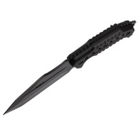 Cutit de vanatoare   Survival Avenue, otel inoxidabil, 23 cm, negru