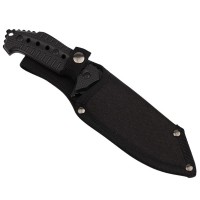 Cutit de vanatoare   Survival Avenue, otel inoxidabil, 23 cm, negru
