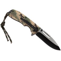 Briceag de vanatoare   Only Comando, otel inoxidabil, 21 cm, verde