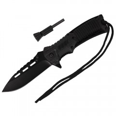 Briceag de vanatoare   Silent Future, otel inoxidabil, 21 cm, negru