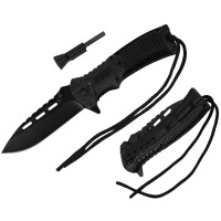 Briceag de vanatoare   Silent Future, otel inoxidabil, 21 cm, negru