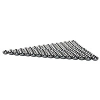 Set 100 bile metalice   Precision Target, pentru prastie, 7 mm, 0.75g, argintiu