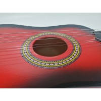 Chitara pentru copii, clasica, lemn, Junior Red, 54 cm