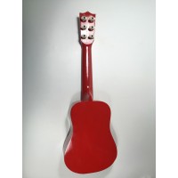 Chitara pentru copii, clasica, lemn, Junior Red, 54 cm