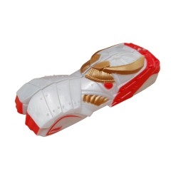 Masinuta dubla care se separa   , Split Speeders, Samurai Wind, plastic, cu magnet, 9.5 cm