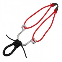 Prastie metalica   , Sling King, snur, negru, 15 cm