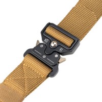 Centura tactica , Militarische Unterstutzung, nylon, 120 cm, bej
