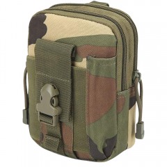 Husa tactica militara , Trooper Reach, poliester, capacitate 1 l, 18 cm, camuflaj