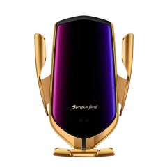 Suport auto cu incarcare rapida wireless , VrumVrum Friend, plastic, universal, senzor i