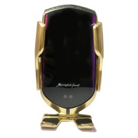 Suport auto cu incarcare rapida wireless , VrumVrum Friend, plastic, universal, senzor i