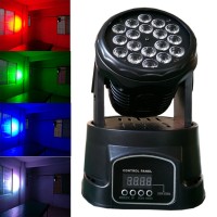 Moving head   , Party Energy, jocuri de lumini, 70W, 18 leduri, negru
