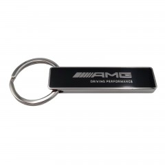 Breloc de chei , AMG Performance, editie de colectie, 6 cm, metal, argintiu