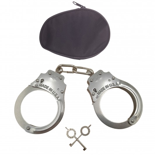 Catuse cu lant , Tight Lock, otel inoxidabil, 26.5 cm, husa inclusa