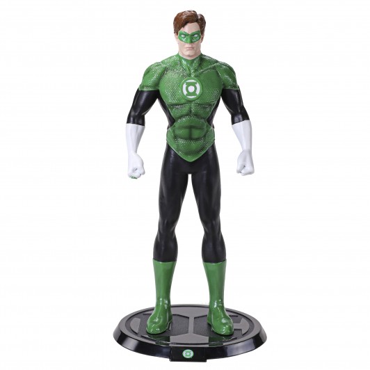 Figurina articulata Green Lantern , Hal Jordan, editie de colectie, 18 cm, stativ inclus