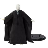 Figurina articulata Voldemort , Dark Lord, editie de colectie, 18 cm, stativ inclus