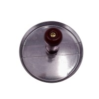 Presa manuala pentru burgeri   , Exquisite Chef, aluminiu, 11.5 cm, argintiu