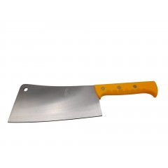 Satar macelarie   , Rough Kitchen, 43.5 cm, otel inoxidabil, 1.1 kg, galben