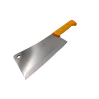 Satar macelarie   , Rough Kitchen, 43.5 cm, otel inoxidabil, 1.1 kg, galben