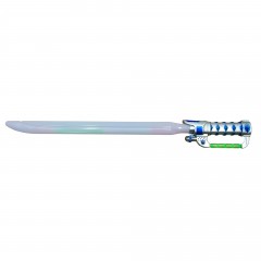 Sabie de jucarie , Future Warrior, plastic, LED, sunete, 63.5 cm, argintiu Sabie de jucarie , Future Warrior, plastic, LED, sunete, 63.5 cm, argintiu