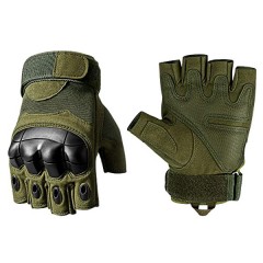 Manusi tactice militare   , Total Survivor, protectii articulate, nylon, marime XL, kaki