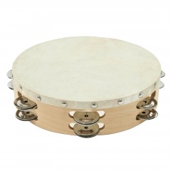 Tamburina dubla , Oriental Mix, lemn, panza, 25x5 cm, bej