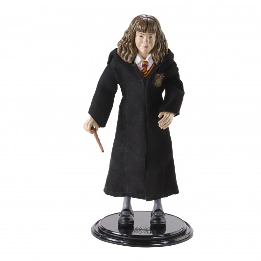 Figurina articulata Hermione , Brightest Witch, editie de colectie, 18 cm, stativ inclus