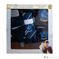 Set roba si accesorii Harry Potter  , Ravenclaw House, 6 piese, 6-9 ani, albastru