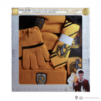 Set roba si accesorii Harry Potter  , Hufflepuff House, 6 piese, 6-9 ani, galben